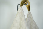 Bottega Veneta Sardine Bag Intrecciato Woven Leather White Gold Handle