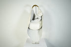 Bottega Veneta Sardine Bag Intrecciato Woven Leather White Gold Handle