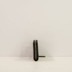 Gucci Black Microguccissima Zip Around Wallet W/Box