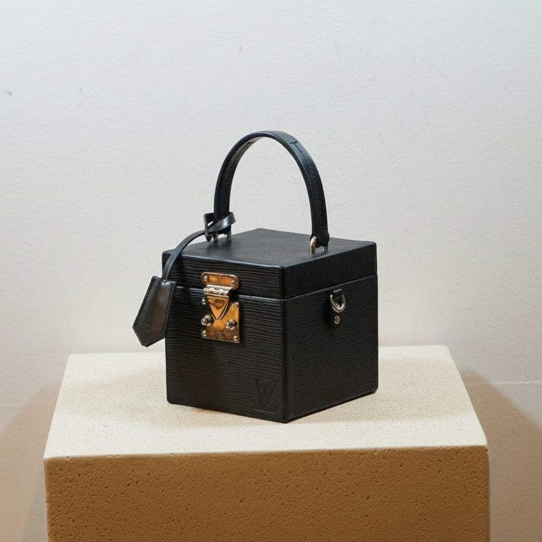 Louis Vuitton Beecker Box Black Epi Leather