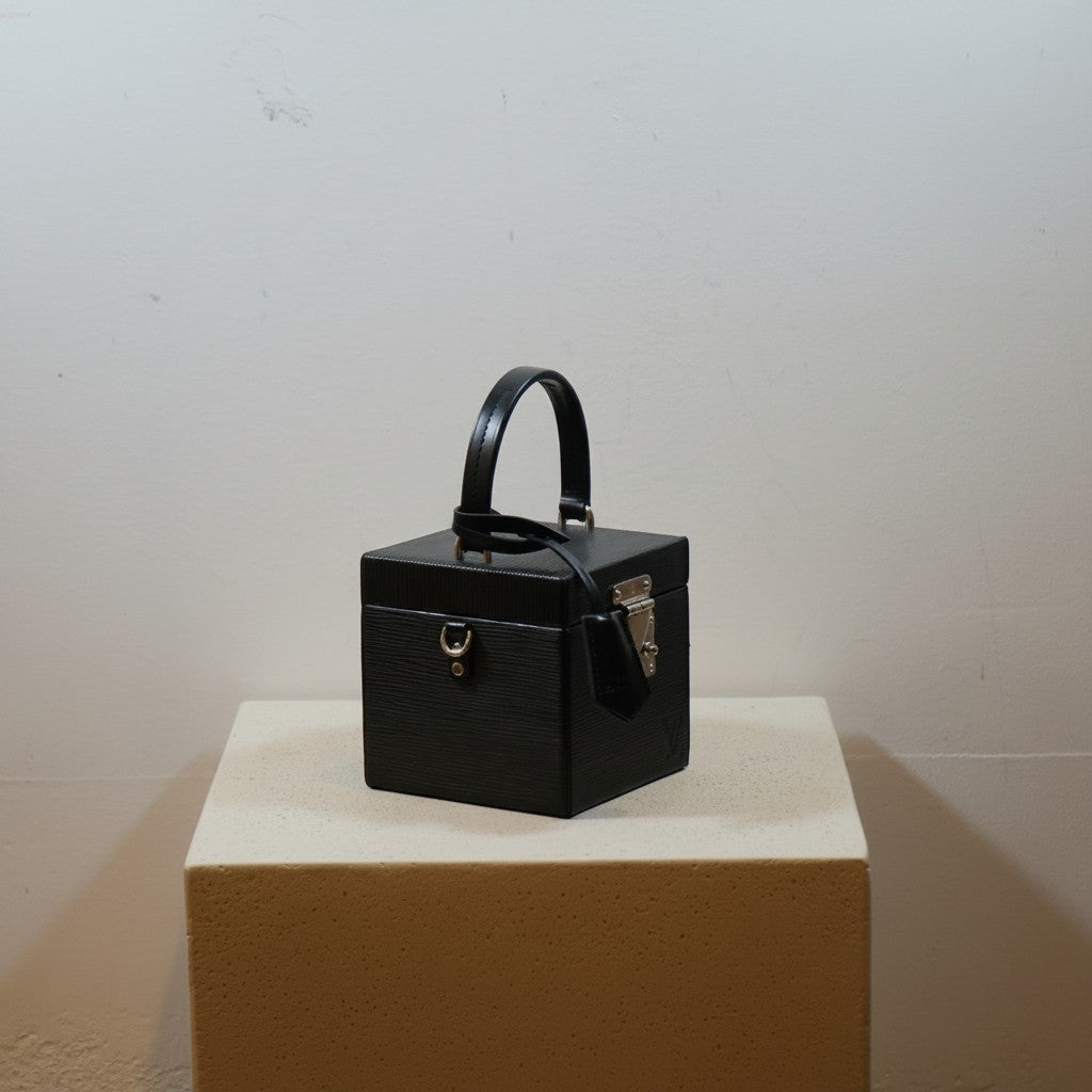 Louis Vuitton Beecker Box Black Epi Leather