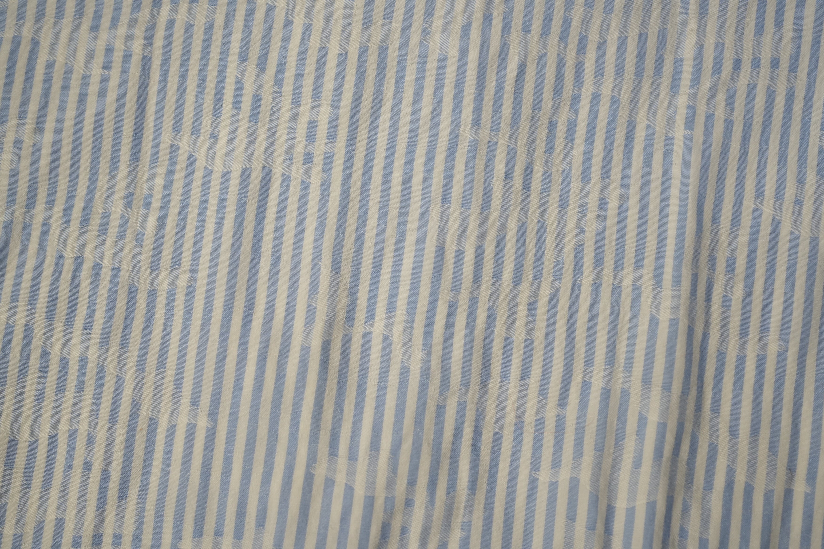 Vivienne Westwood Anglomania Striped Shirt Dress Blue White IT 42 Short Sleeve