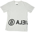MM6 Maison Margiela Logo Graphic T-Shirt White Crew Neck Short Sleeve