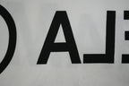 MM6 Maison Margiela Logo Graphic T-Shirt White Crew Neck Short Sleeve