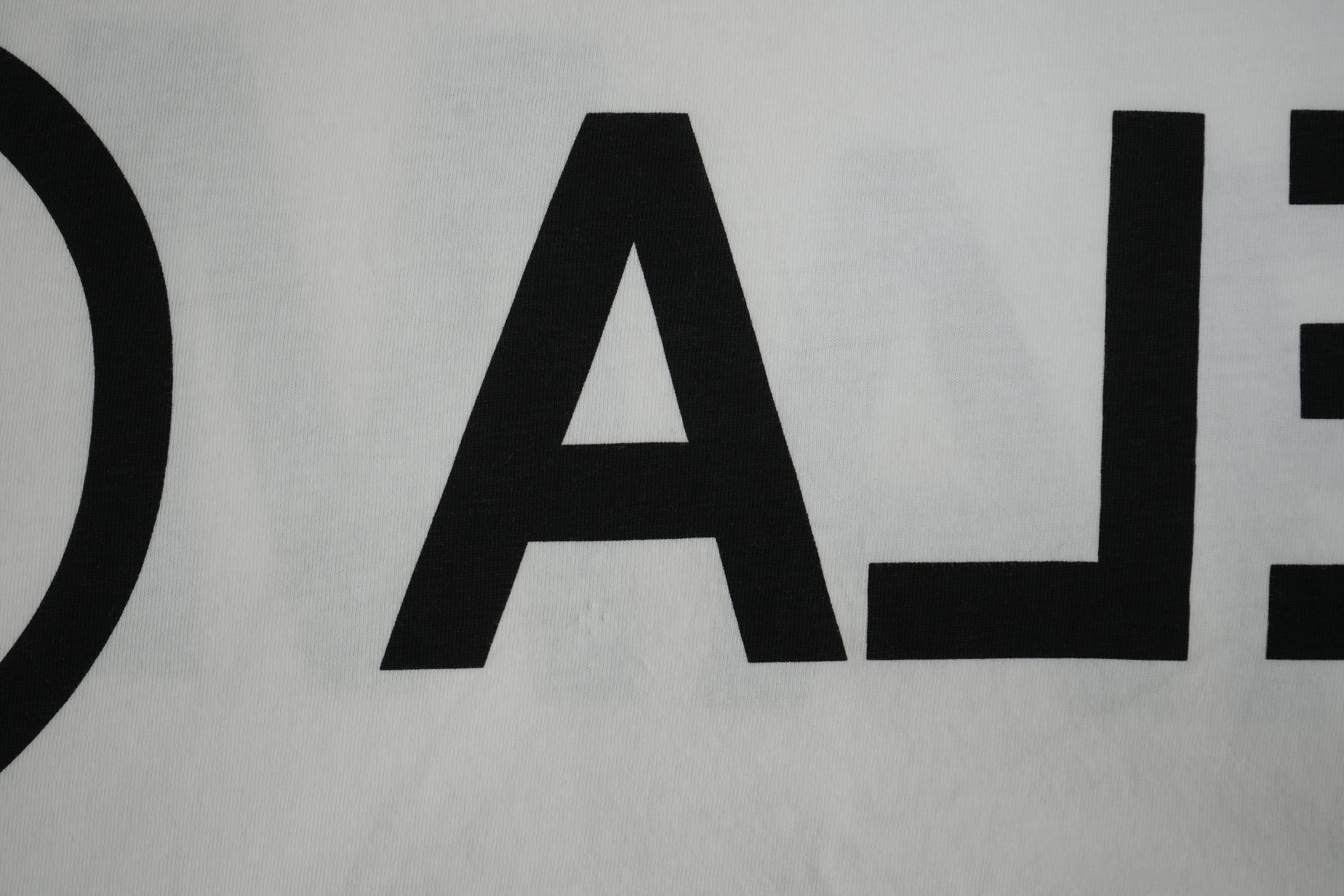 MM6 Maison Margiela Logo Graphic T-Shirt White Crew Neck Short Sleeve