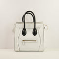 Celine Bi-Color Calfskin Nano Luggage Tote