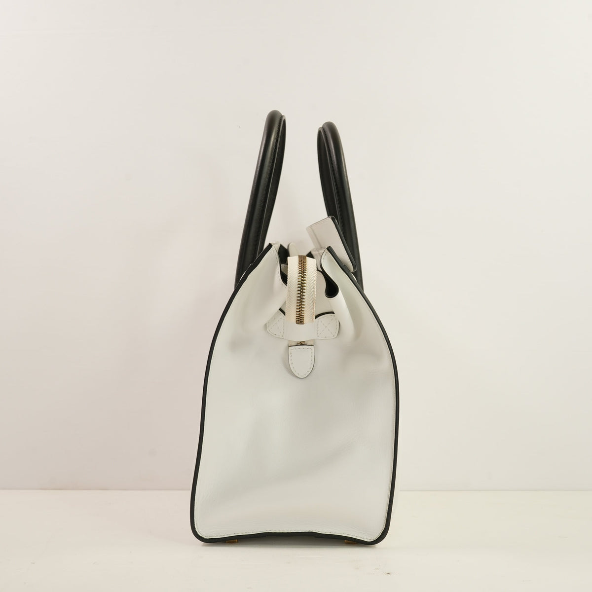 Celine Bi-Color Calfskin Nano Luggage Tote