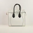 Celine Bi-Color Calfskin Nano Luggage Tote