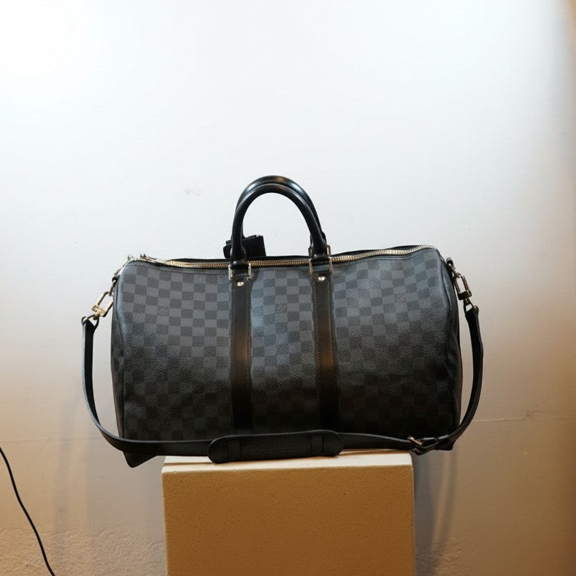 Louis Vuitton Damier Graphite Bandouliere Keepall Size 45