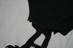 LOEWE Rooster Silhouette Graphic T-Shirt White Black Spellout Logo Crew Neck