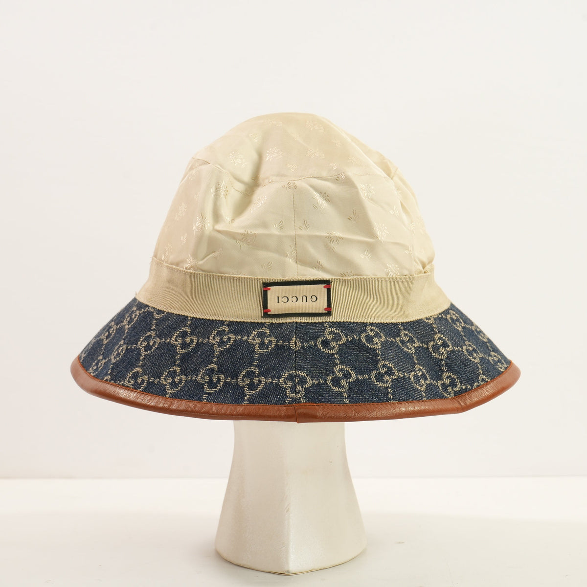 Gucci GG Denim Bucket Hat ( L, 59cm)