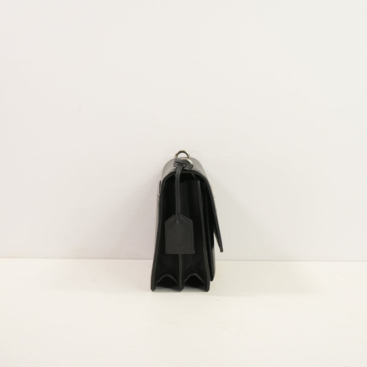Saint Laurent Black Lambskin Medium Sunset Bag (Fullset)
