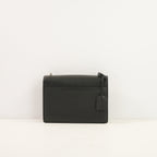 Saint Laurent Black Lambskin Medium Sunset Bag (Fullset)