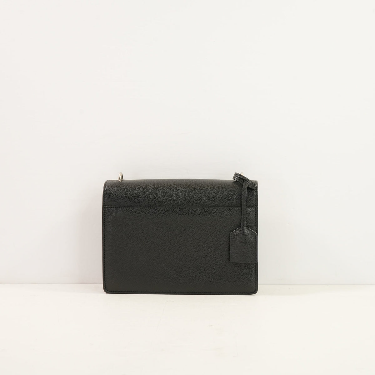 Saint Laurent Black Lambskin Medium Sunset Bag (Fullset)