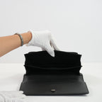 Saint Laurent Black Lambskin Medium Sunset Bag (Fullset)