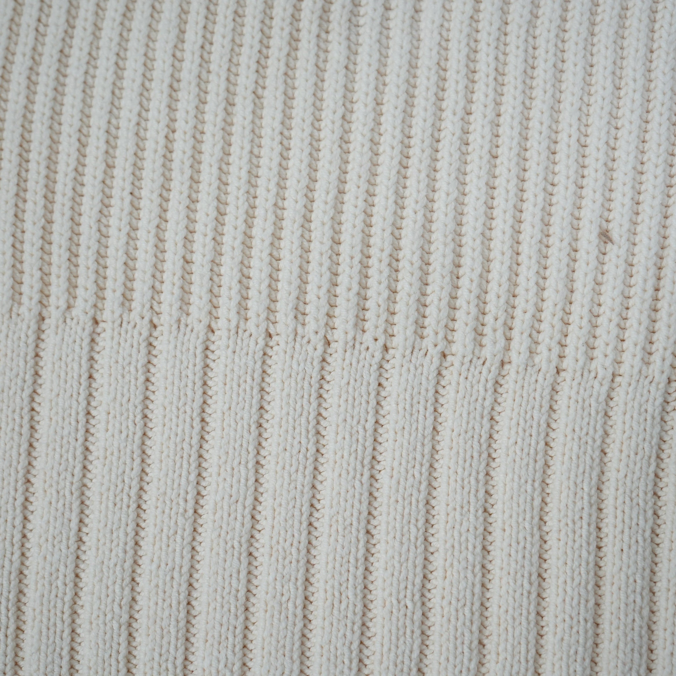 Toteme Ribbed Knit Sweater Cream Off White Short Sleeve Crew Neck Womens Size XS