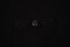 Chanel Uniform Black Cardigan Sweater CC Logo Buttons Knit Womens Size S