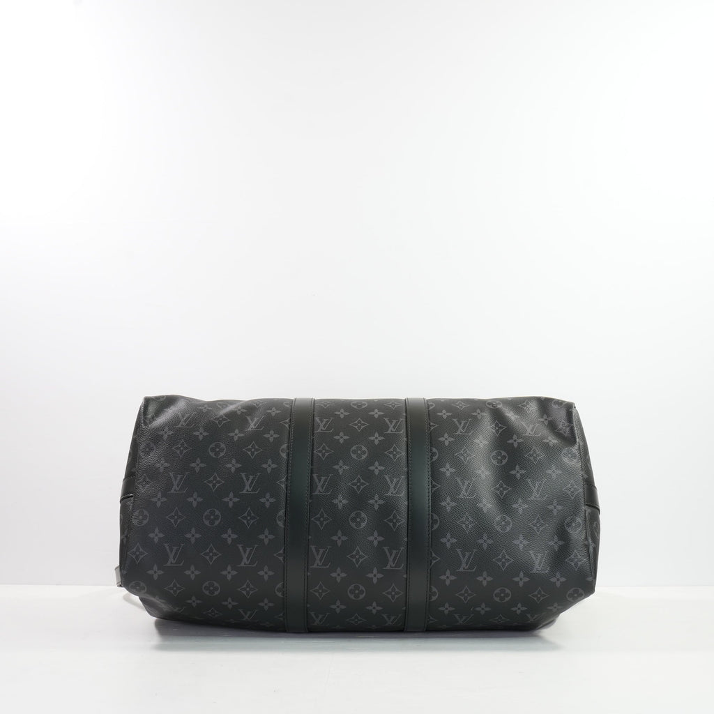 Louis Vuitton Monogram Kepall 50 Eclipse, Full Set