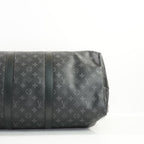 Louis Vuitton Monogram Kepall 50 Eclipse, Full Set