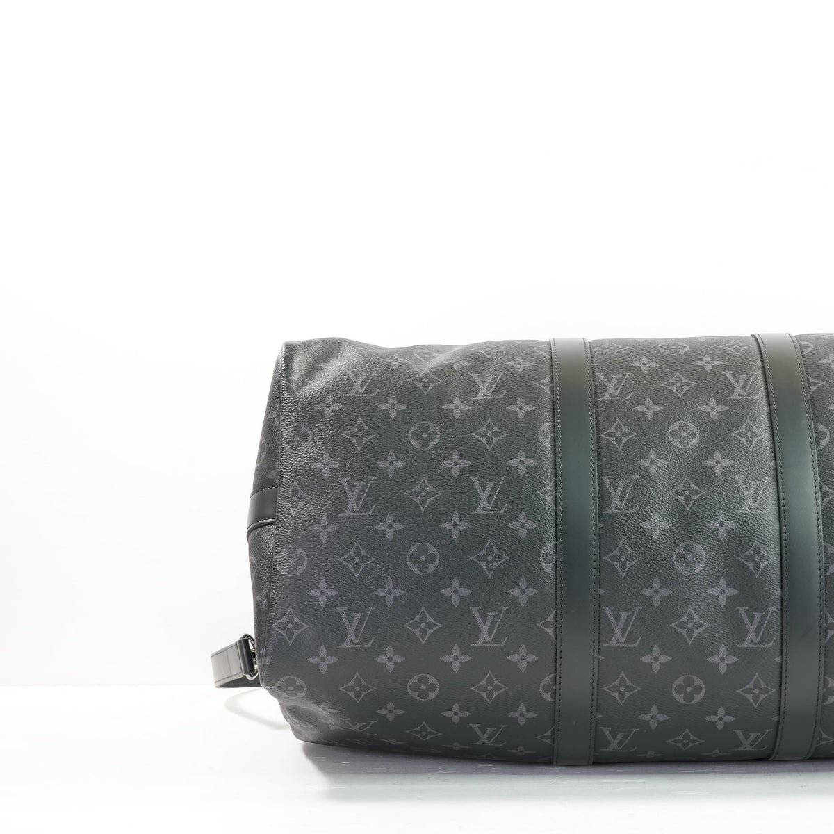 Louis Vuitton Monogram Kepall 50 Eclipse, Full Set