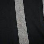 Issey Miyake Gray and Black Striped Long Sleeve Top Size 34