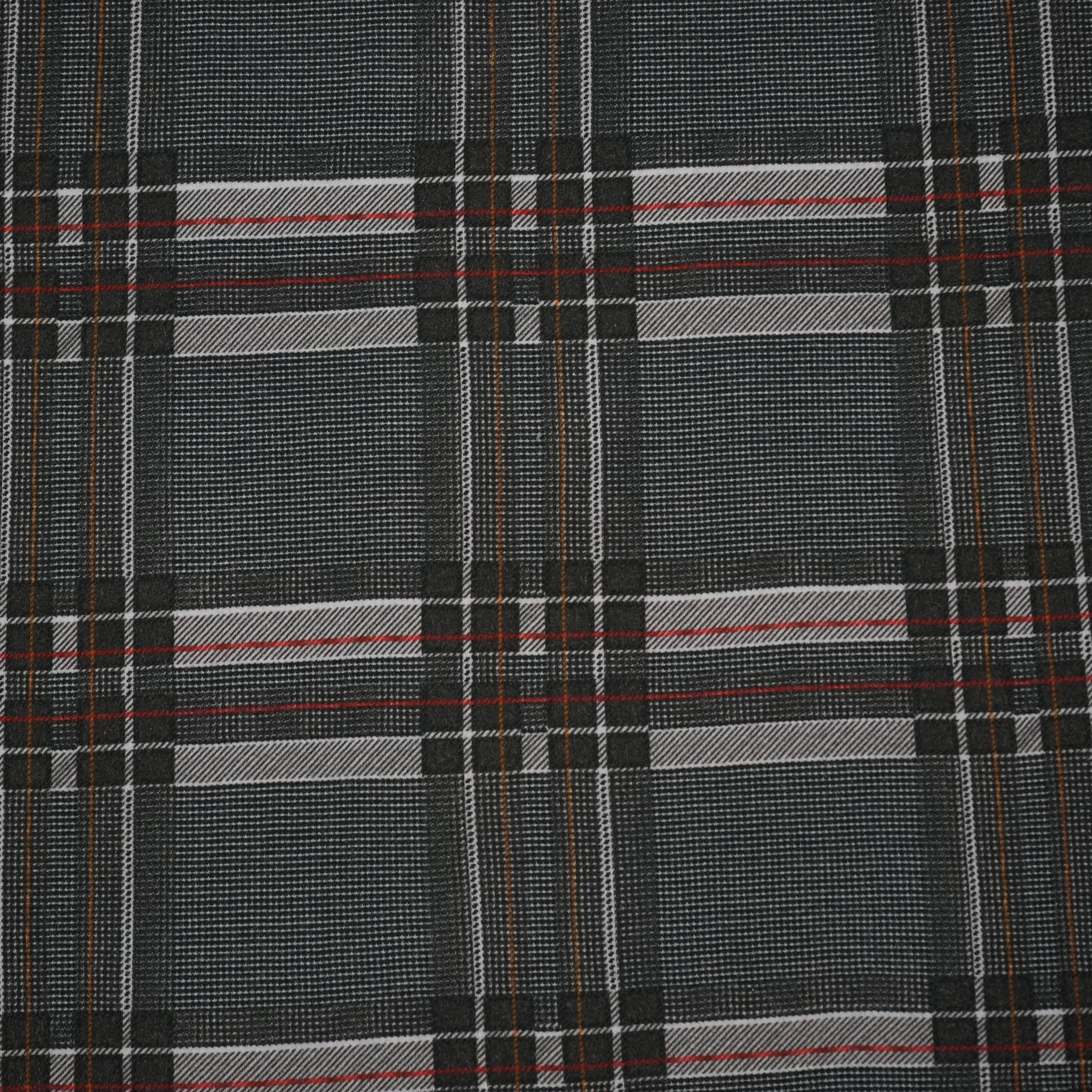 Alexander McQueen Charcoal Plaid Skull T-shirt Size Extra Small