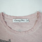 Christian Dior Animal Graphic Pink Dioriviera T-Shirt Size Large
