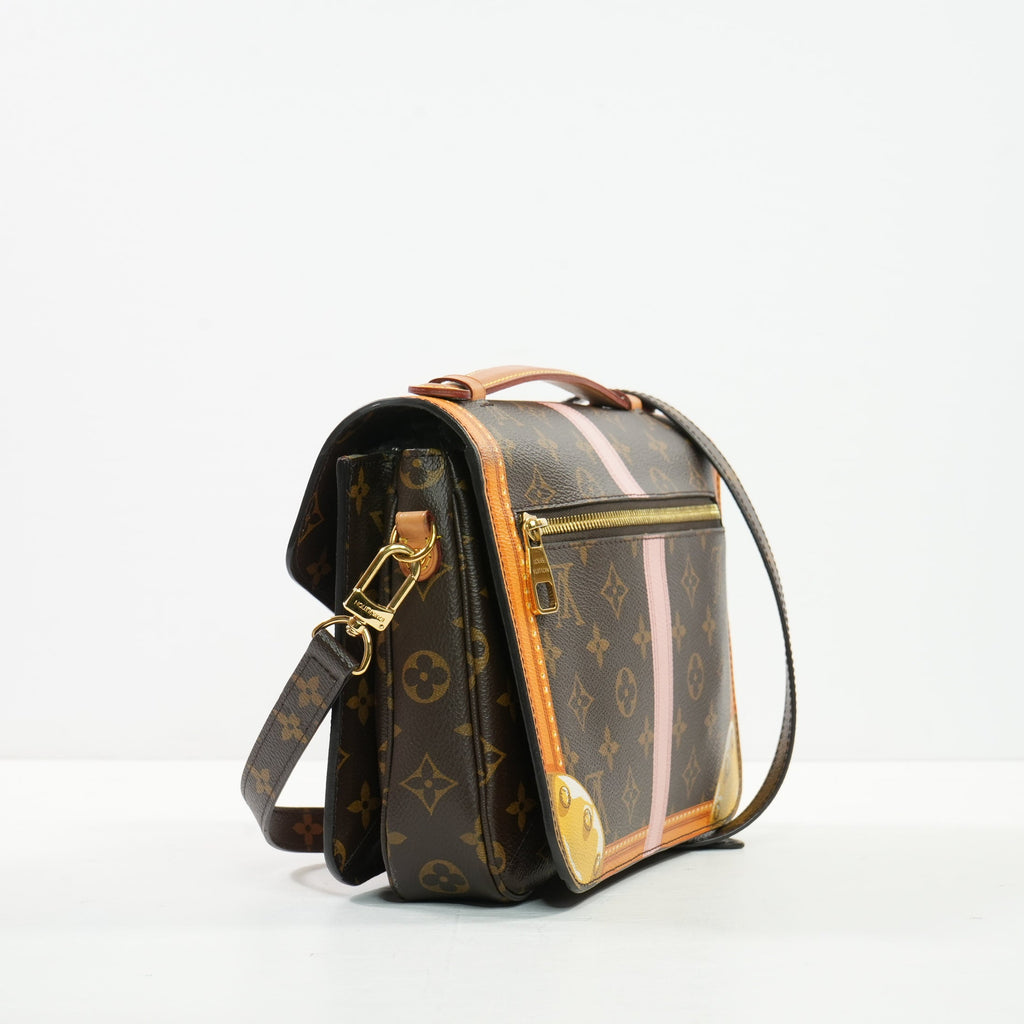 Louis Vuitton Monogram Summer Trunks Pochette Metis Bag