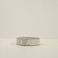 Louis Vuitton White Monogram Belt 90/30