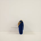Saint Laurent Royal Blue Cassandre Matelasse Envelope WOC, Full Set