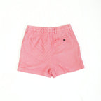 Miu Miu Red and White Patterned Shorts Size 36