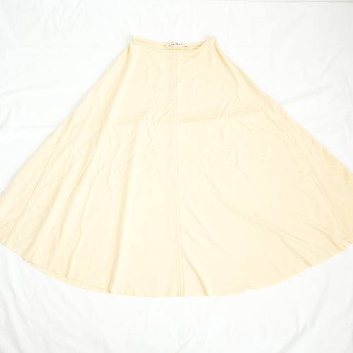 Acne Studios A-Line Midi Skirt in Yellow Size Extra-Extra Small
