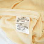 Acne Studios A-Line Midi Skirt in Yellow Size Extra-Extra Small