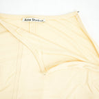 Acne Studios A-Line Midi Skirt in Yellow Size Extra-Extra Small