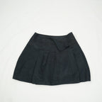 Prada Black Pleated Skirt Size 36