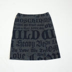 Moschino Jeans Denim Skirt Size 44