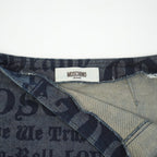 Moschino Jeans Denim Skirt Size 44