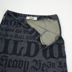 Moschino Jeans Denim Skirt Size 44