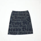 Moschino Jeans Denim Skirt Size 44
