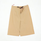 Prada Tan Nylon Midi Skirt