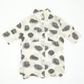 Fendi Sheer Short-Sleeve Button-Up Shirt Size 38