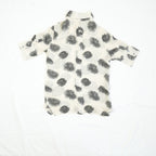 Fendi Sheer Short-Sleeve Button-Up Shirt Size 38