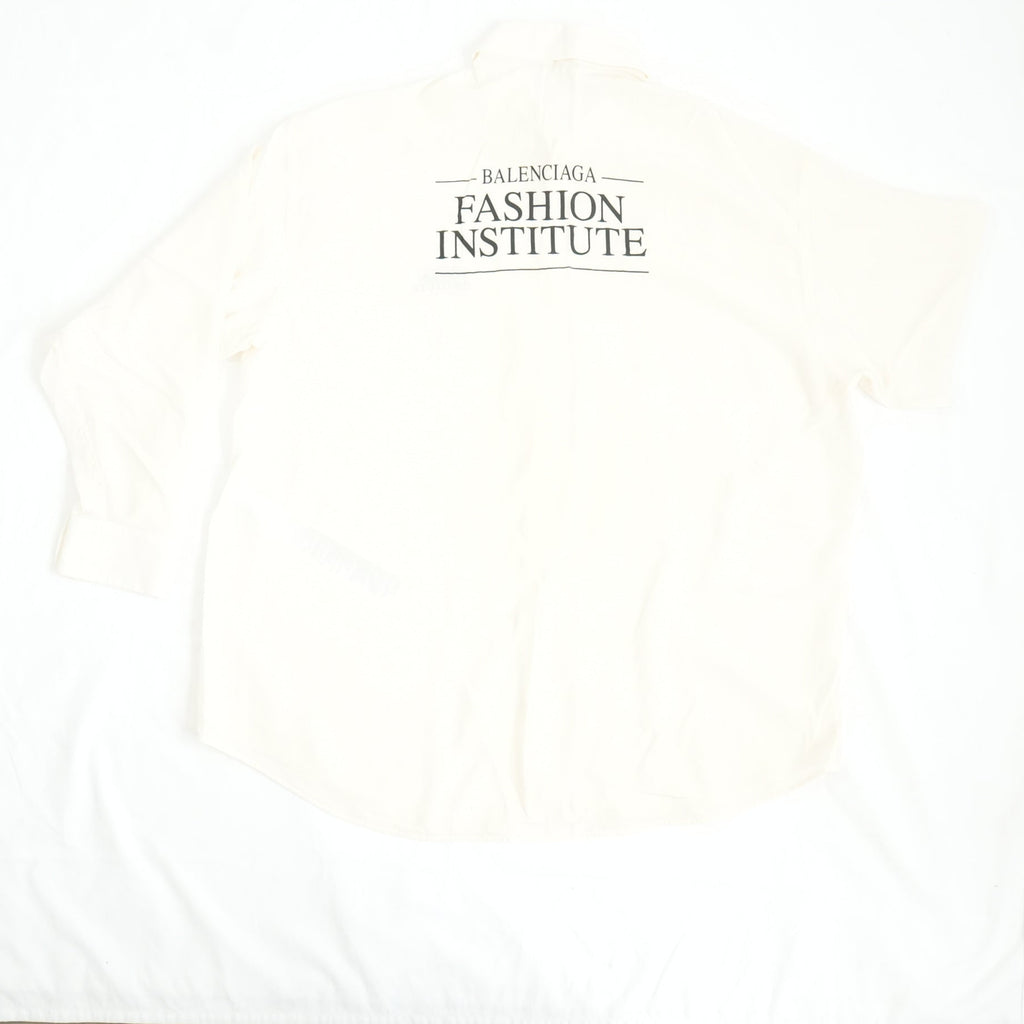 Balenciaga Fashion Institute White Button Up Size 36