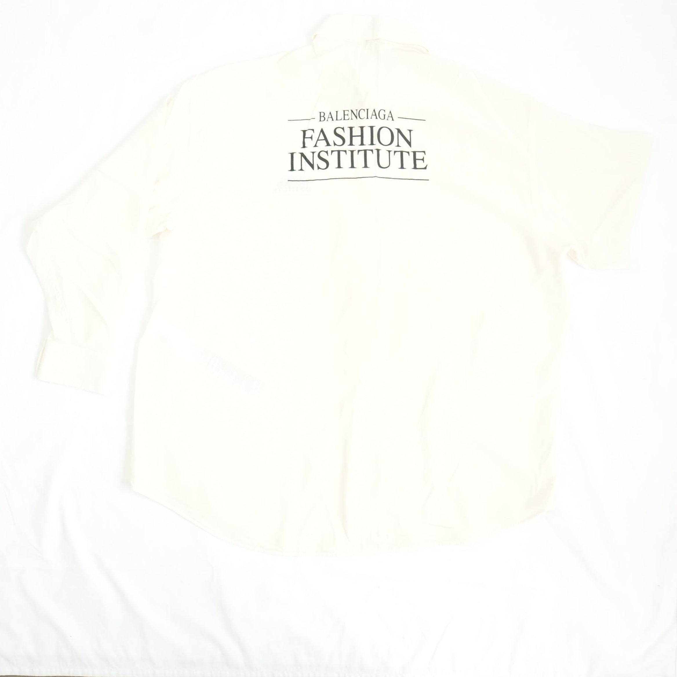 Balenciaga Fashion Institute White Button Up Size 36