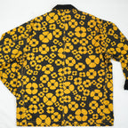 Marni X Carhartt Yellow Flowered Jacket With Corduroy Trim Size Extra Large