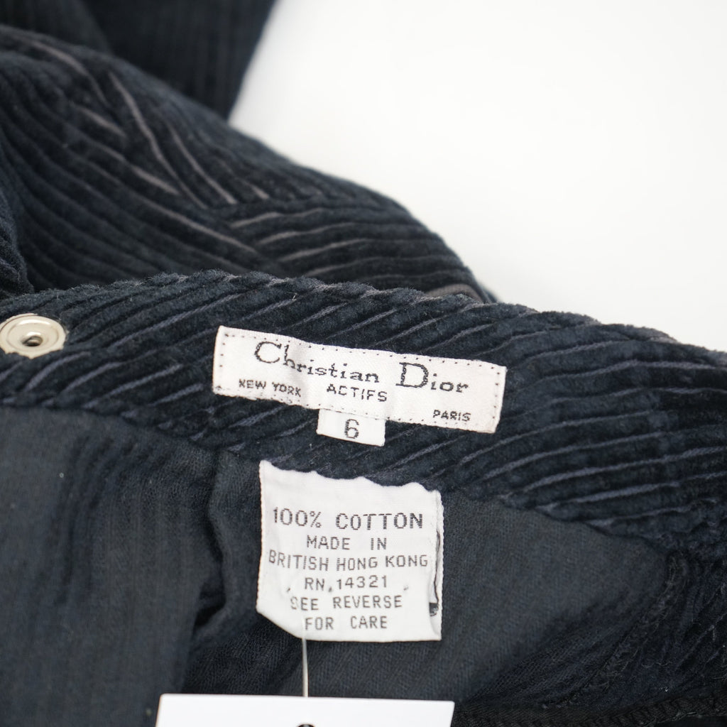 Christian Dior Vintage Courdoroy Skirt Size 6