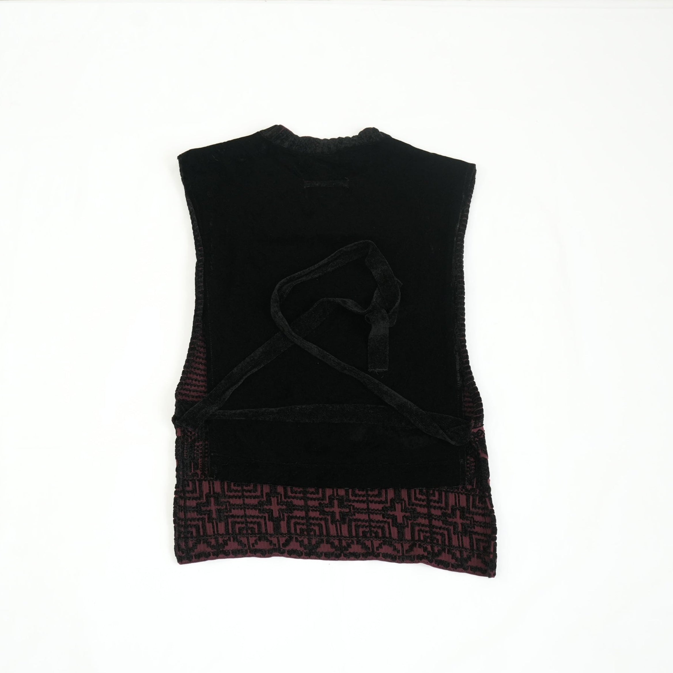 Jean Paul Gaultier Velvet Blouse / Top Size Small