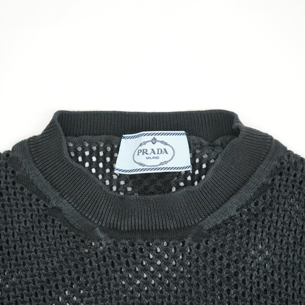 Prada Knit Black Top Size 40