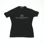 Balenciaga Black Logo T-Shirt Size Small