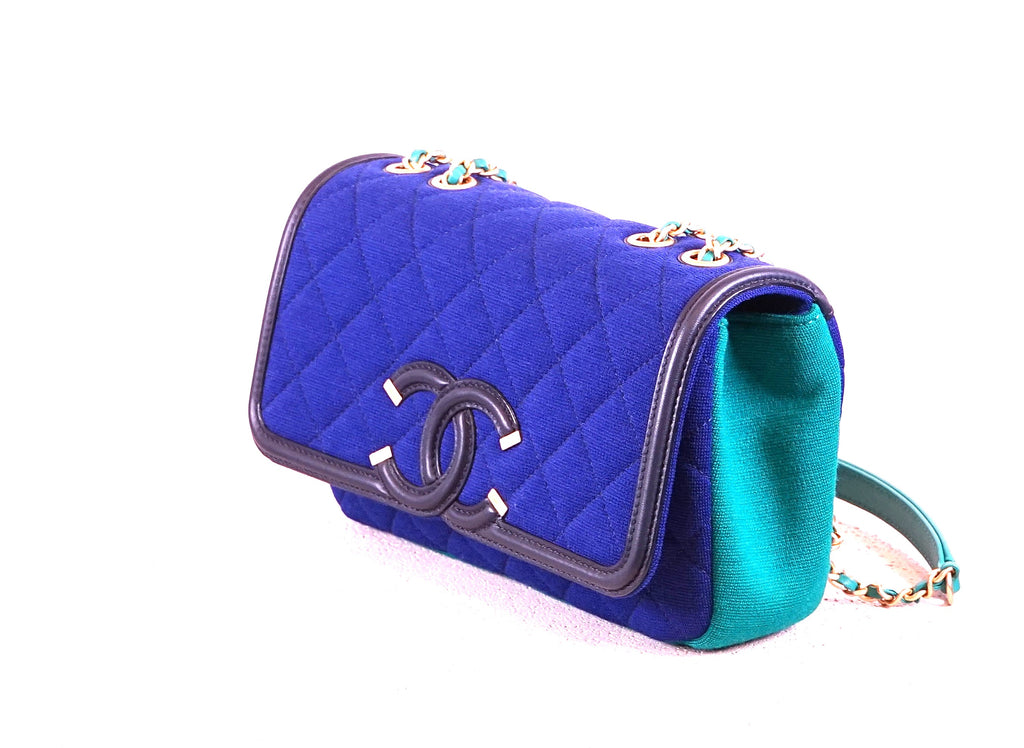 Chanel Filigree Flap Crossbody Bag